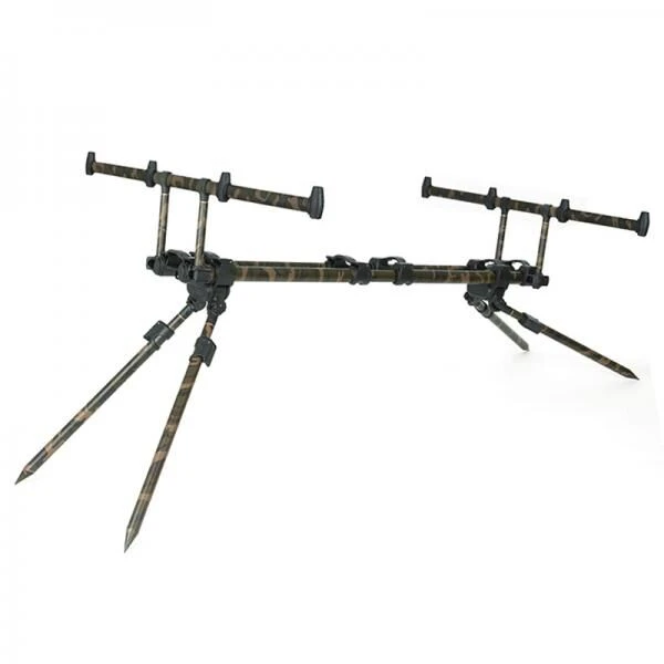 Fox Ranger MK2 4-Rod Camo Rodpod Inclusief Tas 4 Fox Ranger MK2 4-Rod Camo Rodpod Inclusief Tas - Afbeelding 2