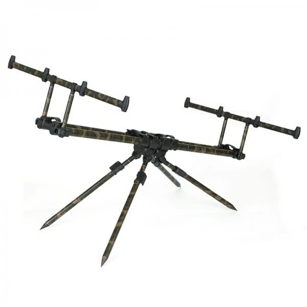 Fox Ranger MK2 4-Rod Camo Rodpod Inclusief Tas 3 Fox Ranger MK2 4-Rod Camo Rodpod Inclusief Tas