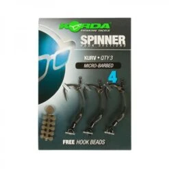 Korda Spinner Hook Kurv Shank Size 4