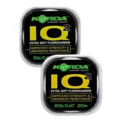 Korda IQ2 Extra Soft Fluorcarbon Hooklink 20m