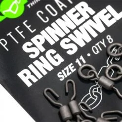 Korda PTFE Coated Spinner Ring Swivel Size 11 -PROLOGIC Verkoopwinkel 1402542Korda PTFE Coated Spinner Ring Swivel Size 11 2