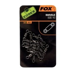 Fox Edges Swivels Size 10