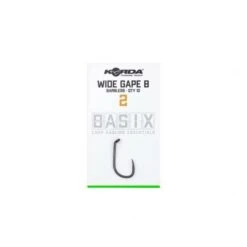 Korda Basix Wide Gape Hooks Barbless 14 Korda Basix Wide Gape Hooks Barbless -PROLOGIC Verkoopwinkel 1540980Korda Basix Wide Gape Hooks Barbless 5